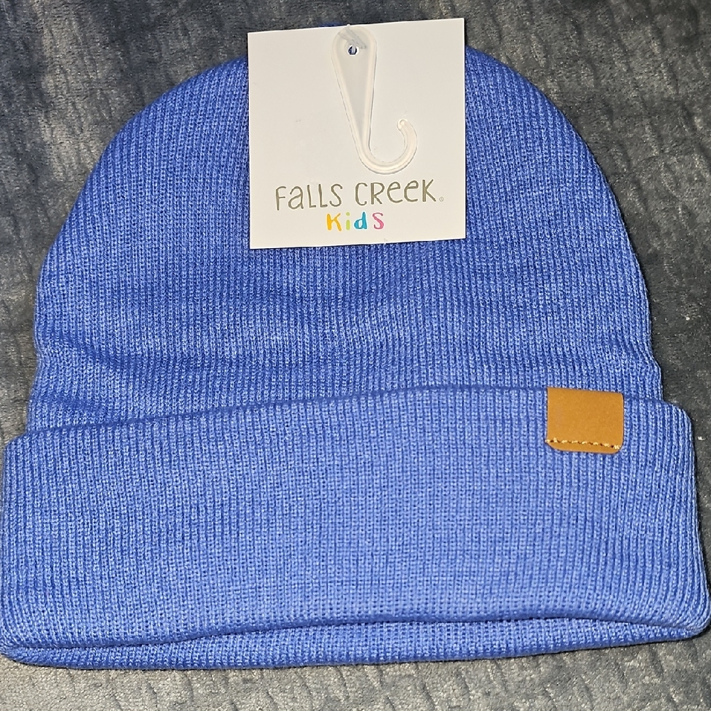 Falls Creek Kids Vibrant Blue Knit Hat